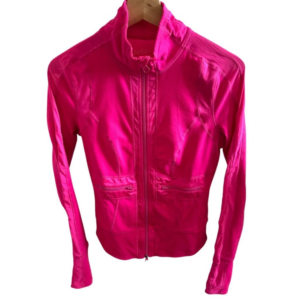 Zella athletic fitted zip-up jacket size XS